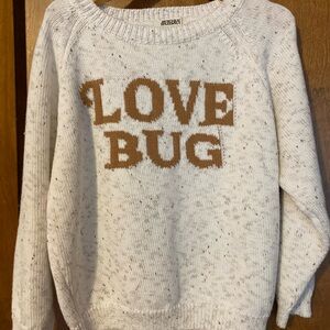Toddler Sweater “Love Bug” | 4T